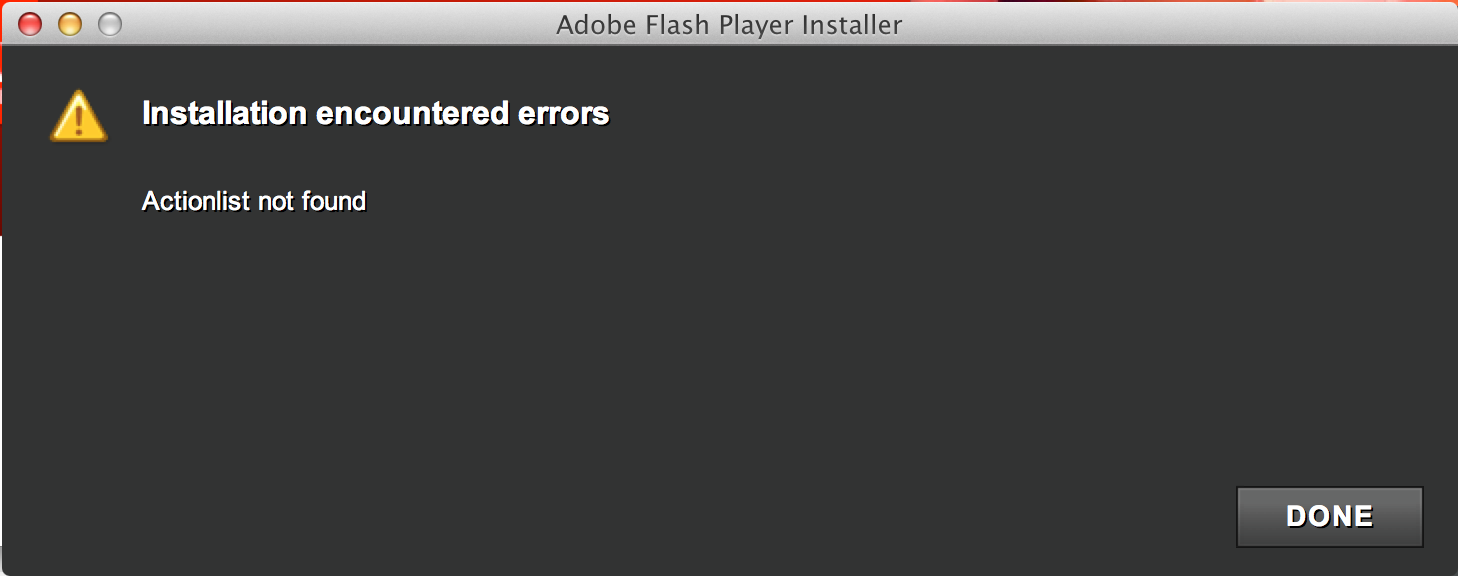 flash player 6 for mac